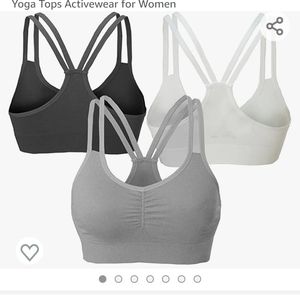 3 pack sports bra